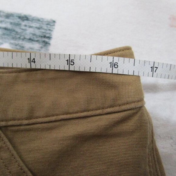 Duluth Trading Co Cargo Pants Women 10 X 33 Flex Fire Hose Relaxed Curvesetter - Picture 11 of 11